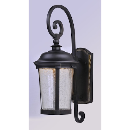 Maxim Dover Led 1-Light Outdoor Wall Lantern 55023CDBZ